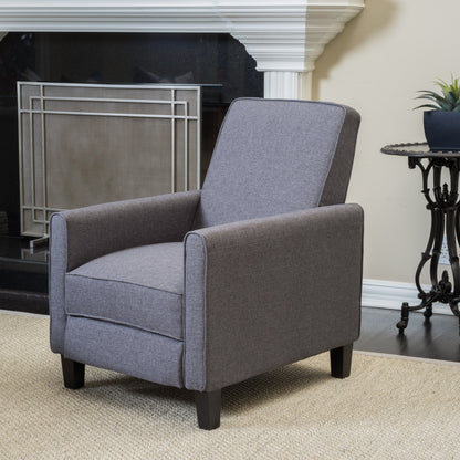 Fabric Push Back Chair For Elegant Home