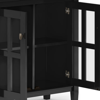 Warm Shaker - Handcrafted Low Storage Cabinet Simpli-Home