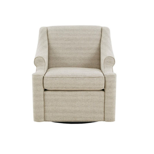 Justin - Swivel Glider Chair With 360 Degree Rotation - Tan JLA