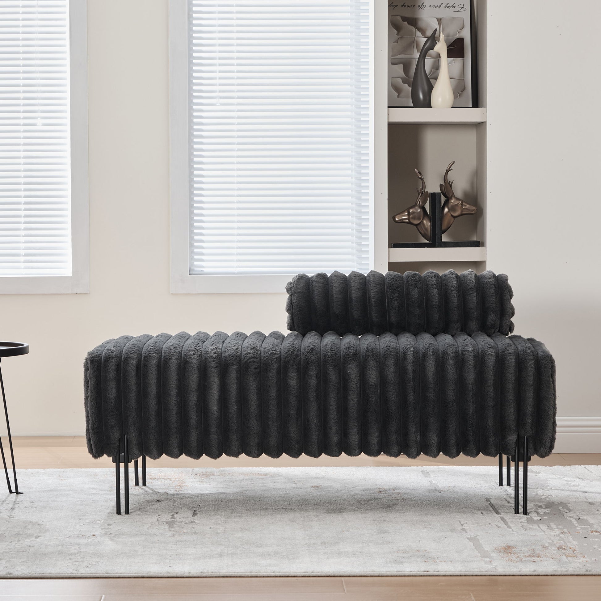 Mini Loveseat With Adjustable Backrest Home Essentials