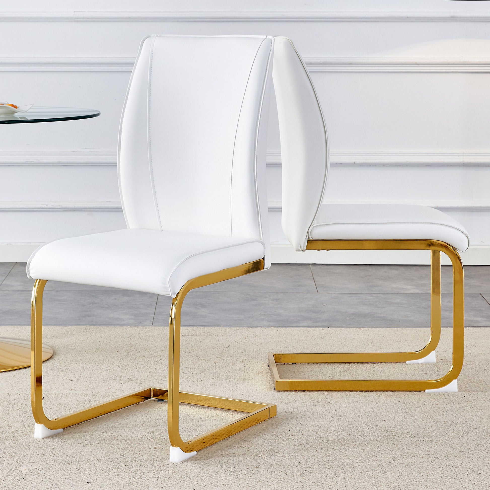 Luxury Simple Arch Chair With Arched Leg Home Essentials