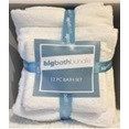 Big Bundle - Quick Dry 12 Piece Bath Towel Set - Silver