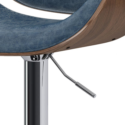 Marana - Multifunctional Handcrafted Bentwood Adjustable Swivel Bar Stool Simpli-Home