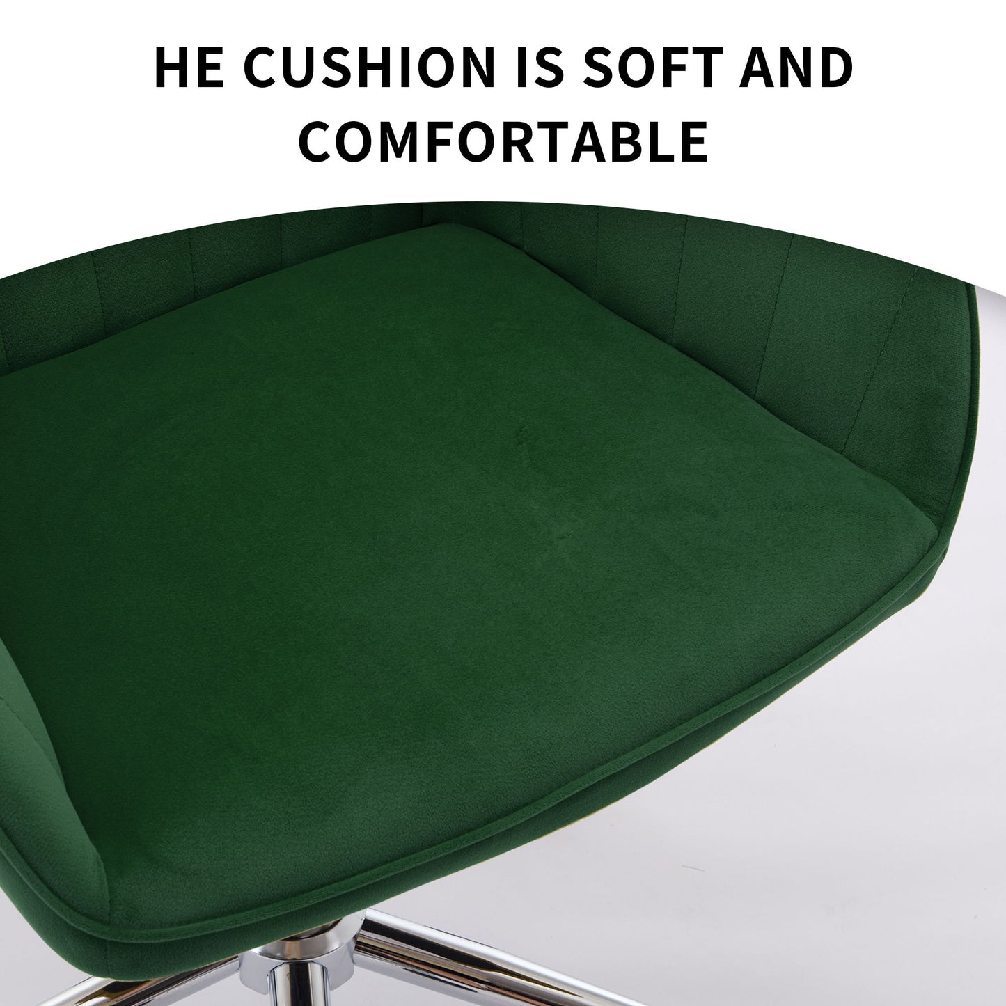 Adjustable Ergonomic Office Chair, Swivel Backrest Seat Home Essentials