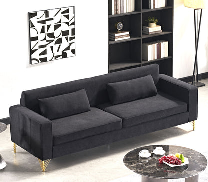 Aesthetic 3 Seater Couch With Classic Modern Appeal And Luxurious Soft Comfort US Pride