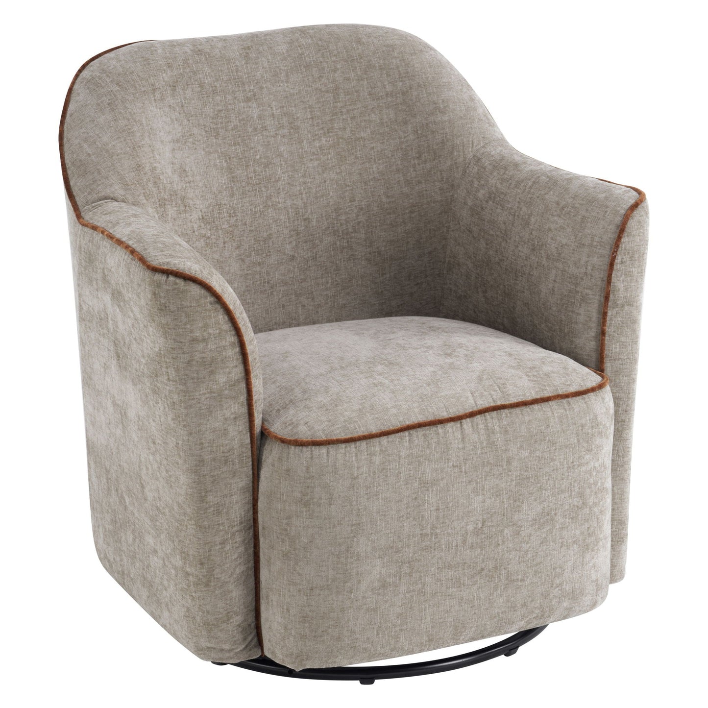 360° Swivel Accent Chair With Flared Arms Hearth and Haven