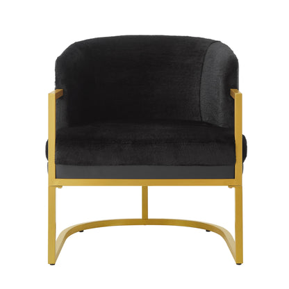 Upholstered Reading Accent Armchair For Living Room Noble House