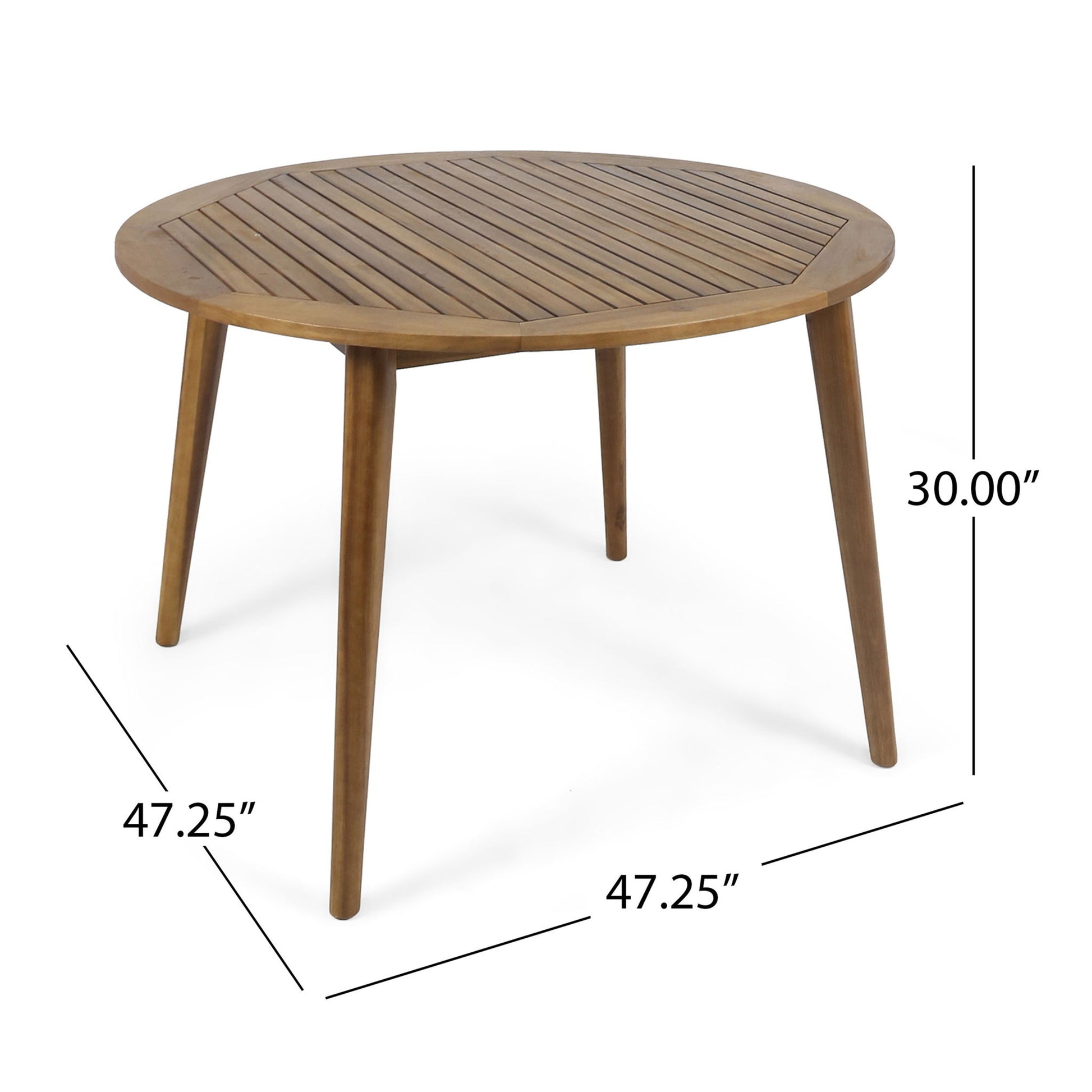 Stamford - Outdoor Dining Table Modern Design Noble House