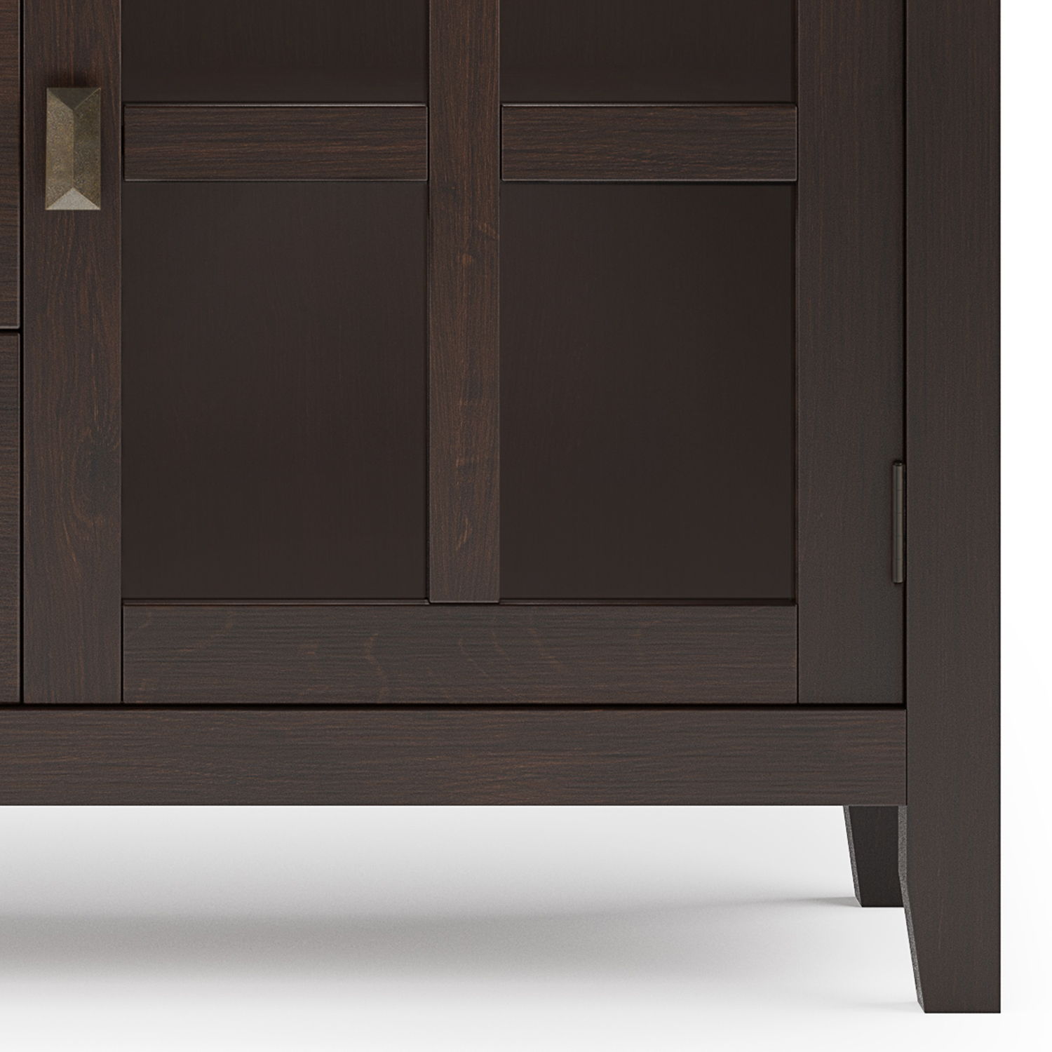 Artisan - Large Sideboard Buffet - Dark Chestnut Brown Simpli-Home