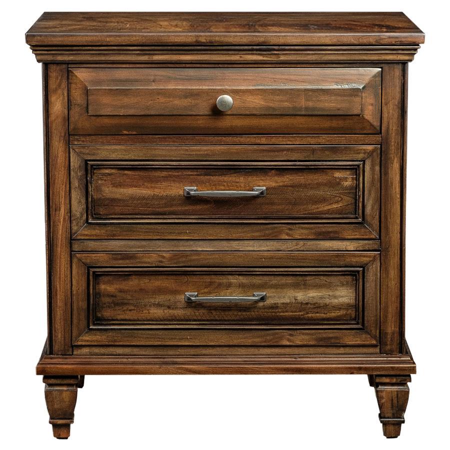 Avenue - 3-Drawer Nightstand