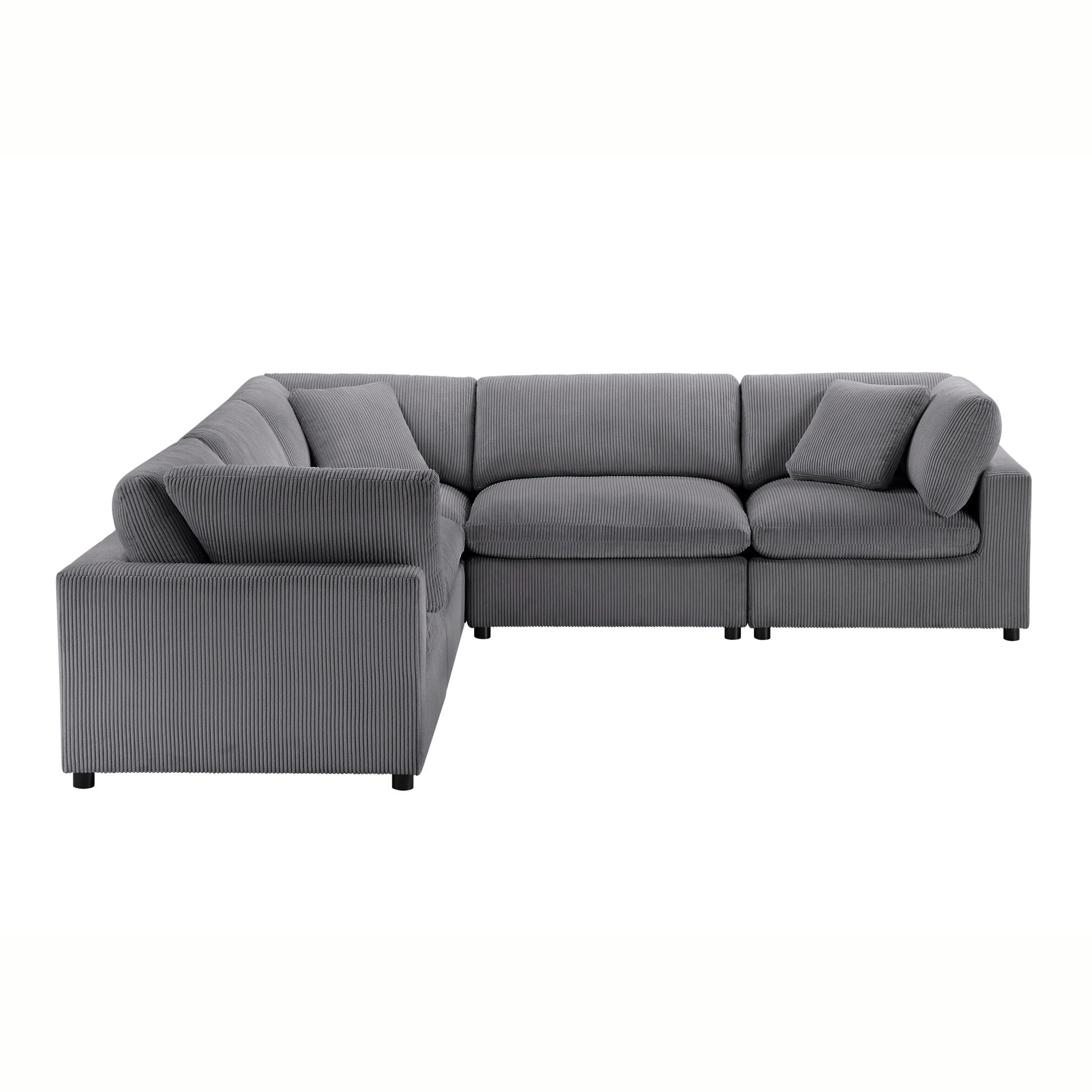 Chelsea - Modular 5 Piece Sectional Home Essentials