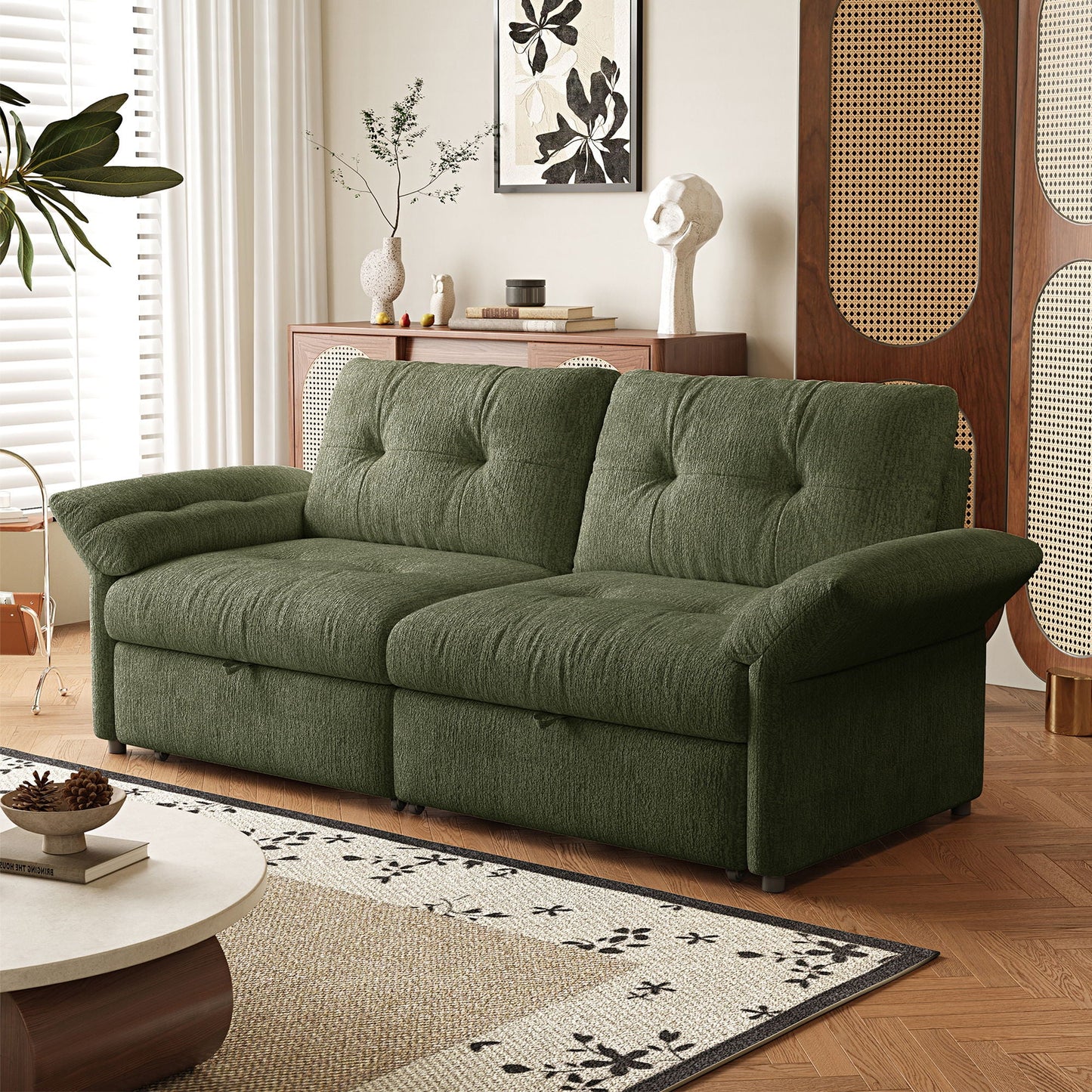 Sofa Bed, 2 In 1 Design For Living Rooms Home Essentials