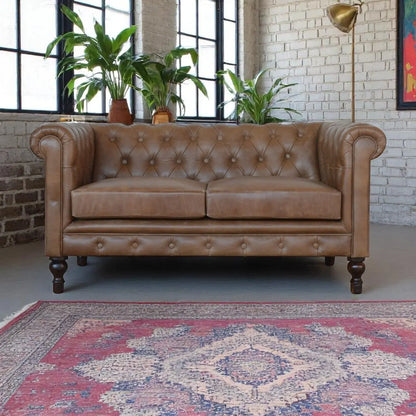 Buffalo - Chesterfield Sofa - Brown Artisan Furniture