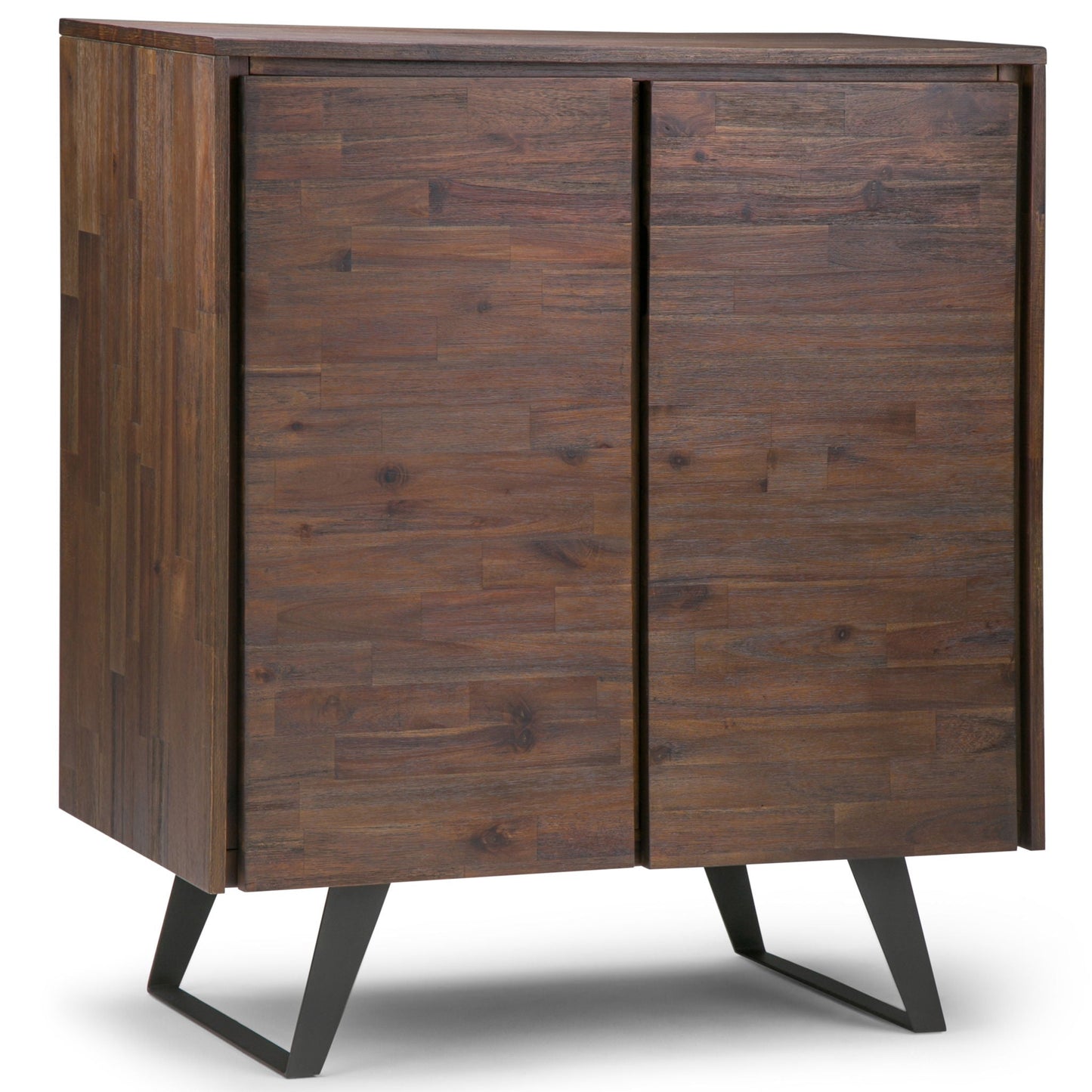 Lowry - Medium Handcrafted Storage Cabinet Simpli-Home