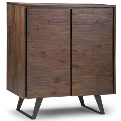 Lowry - Medium Handcrafted Storage Cabinet Simpli-Home