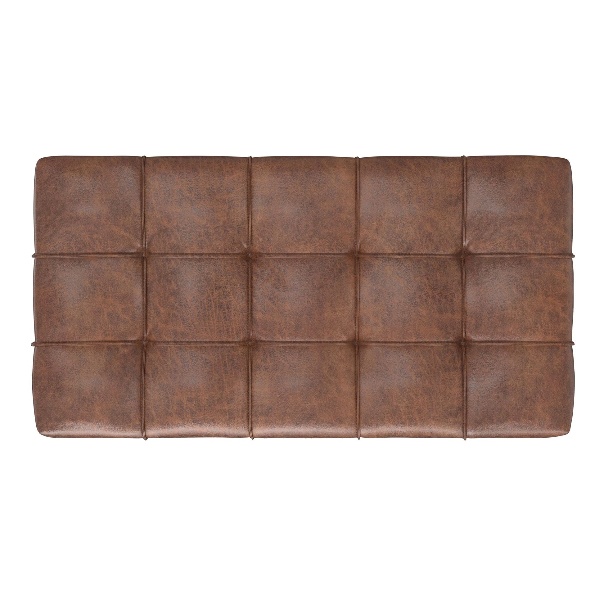 Sienna - Upholstered Storage Ottoman Bench Simpli-Home