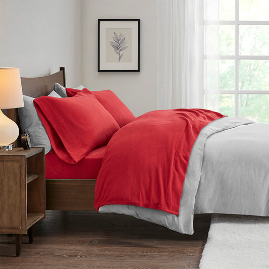 California King Sheet Set - Red