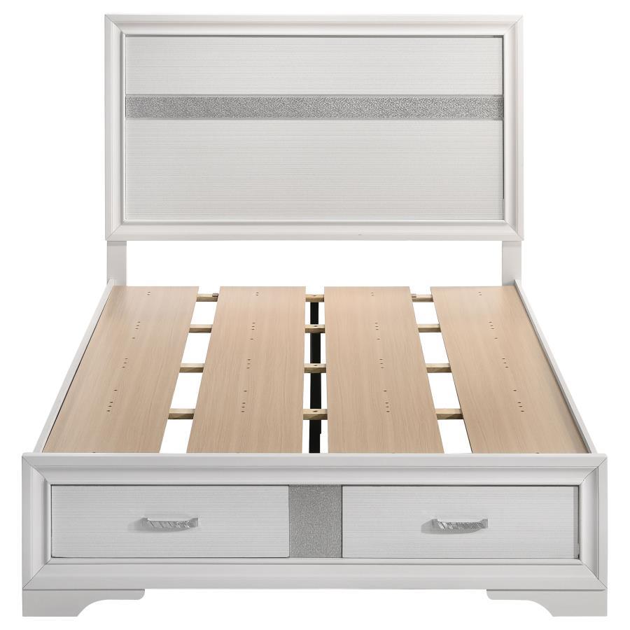 Miranda - Wood Storage Panel Bed CoasterEveryday