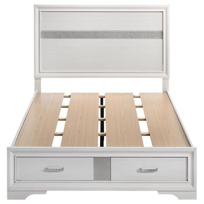 Miranda - Wood Storage Panel Bed CoasterEveryday