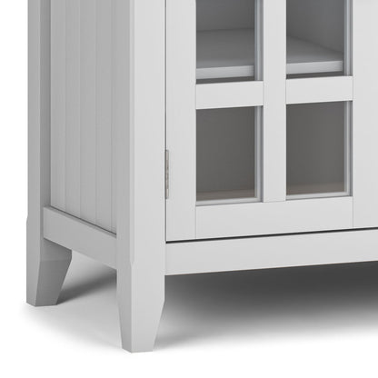 Acadian - Handcrafted Tall TV Media Stand Simpli-Home
