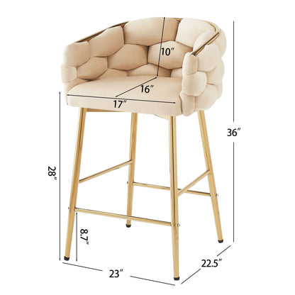 Modern Counter Stools (Set of 2) Noble House