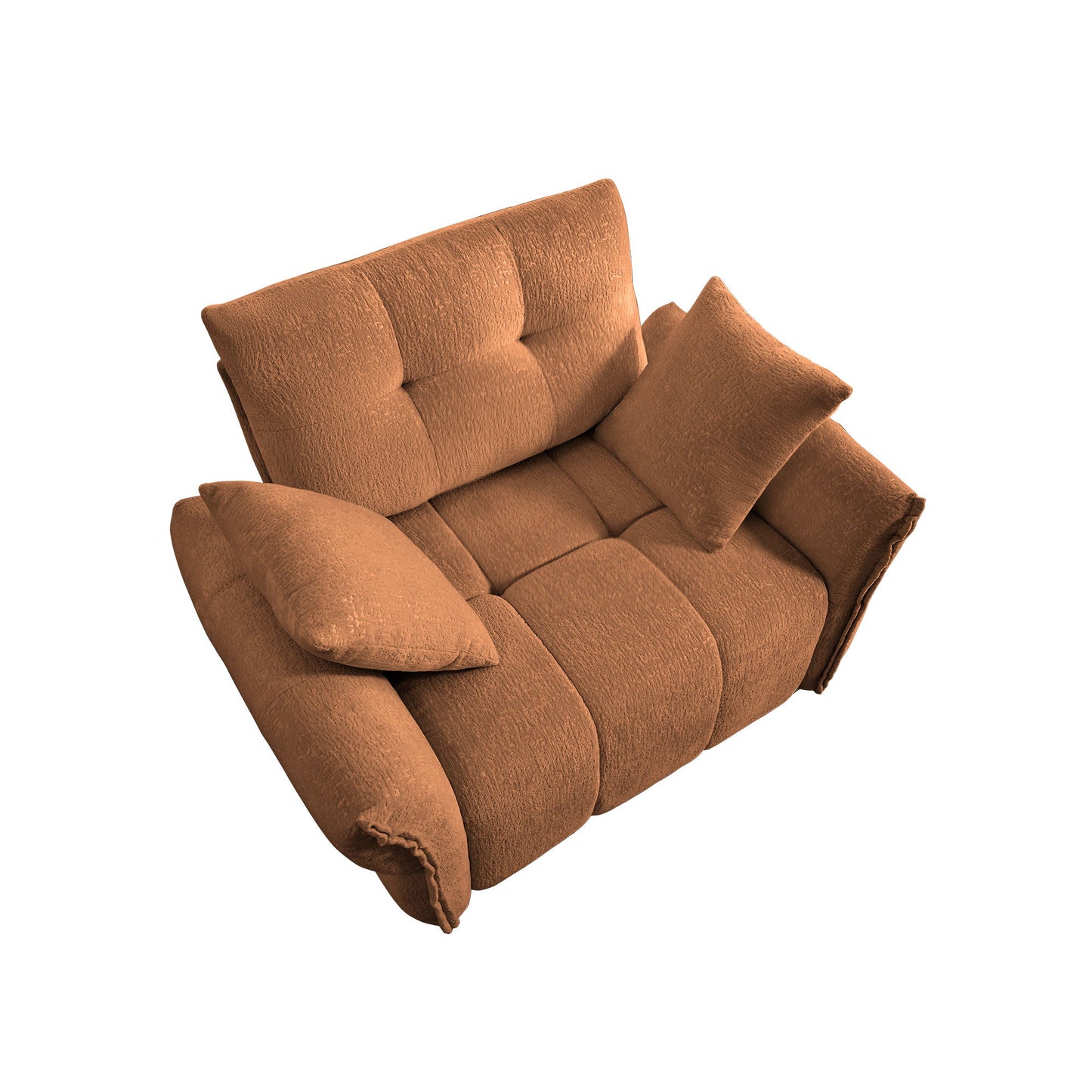 Modern Ergonomic Single Seater Sofa With High Resilience Cushions Home Essentials