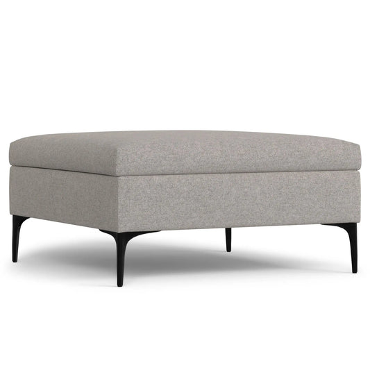 Rebecca - Multifunctional Coffee Table Storage Ottoman With Lift Up Lid Simpli-Home