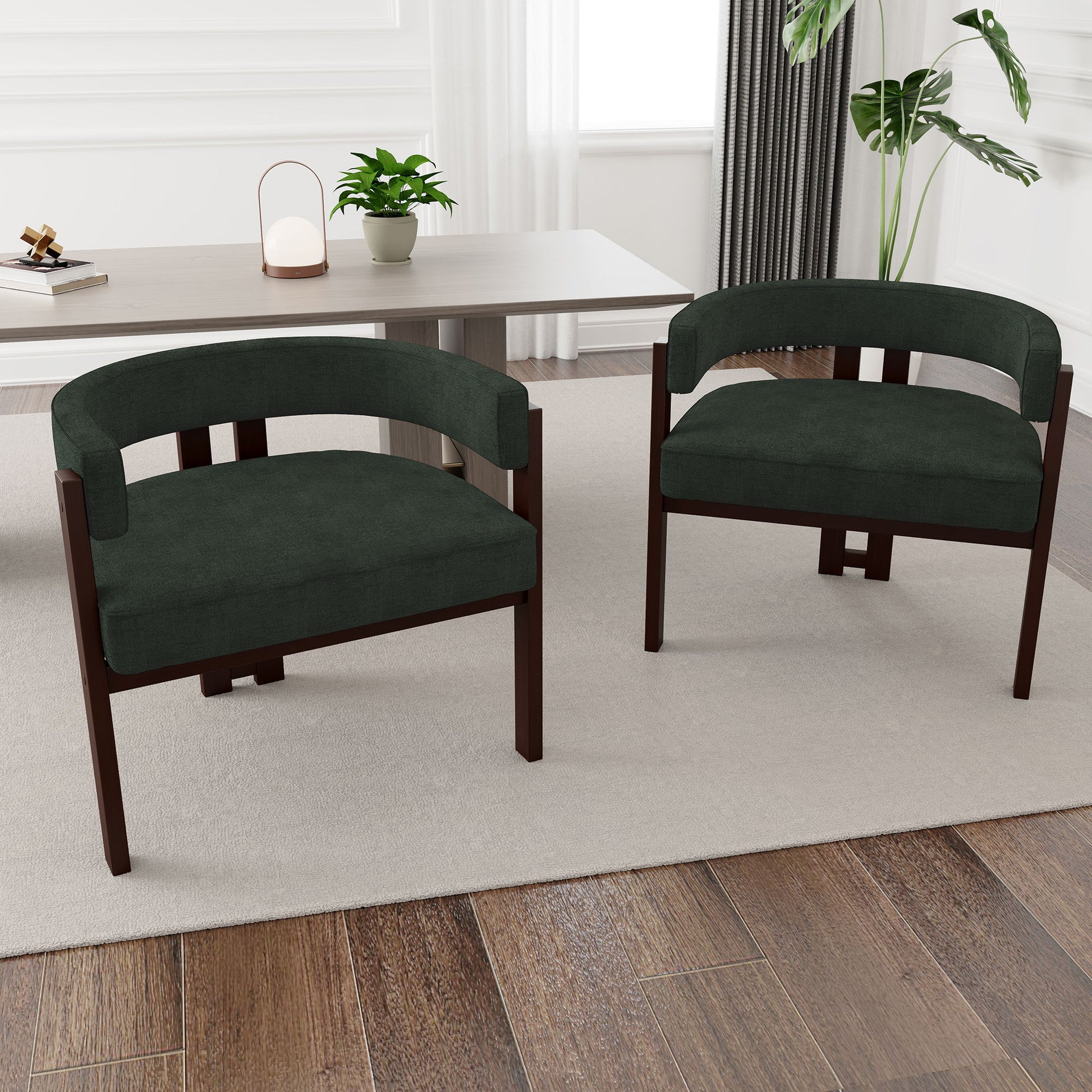 Modern Accent Teddy Upholstered Armchair Home Essentials