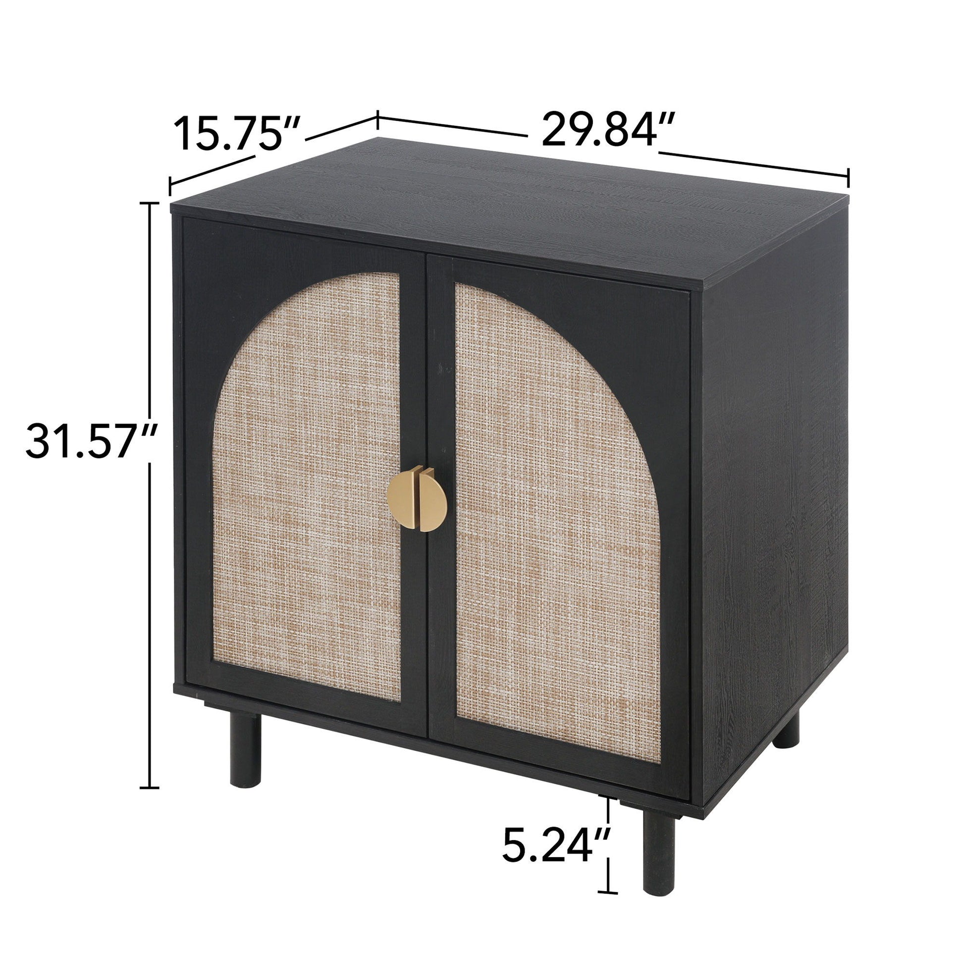 2 Door Ergonomic Cabinet Home Essentials