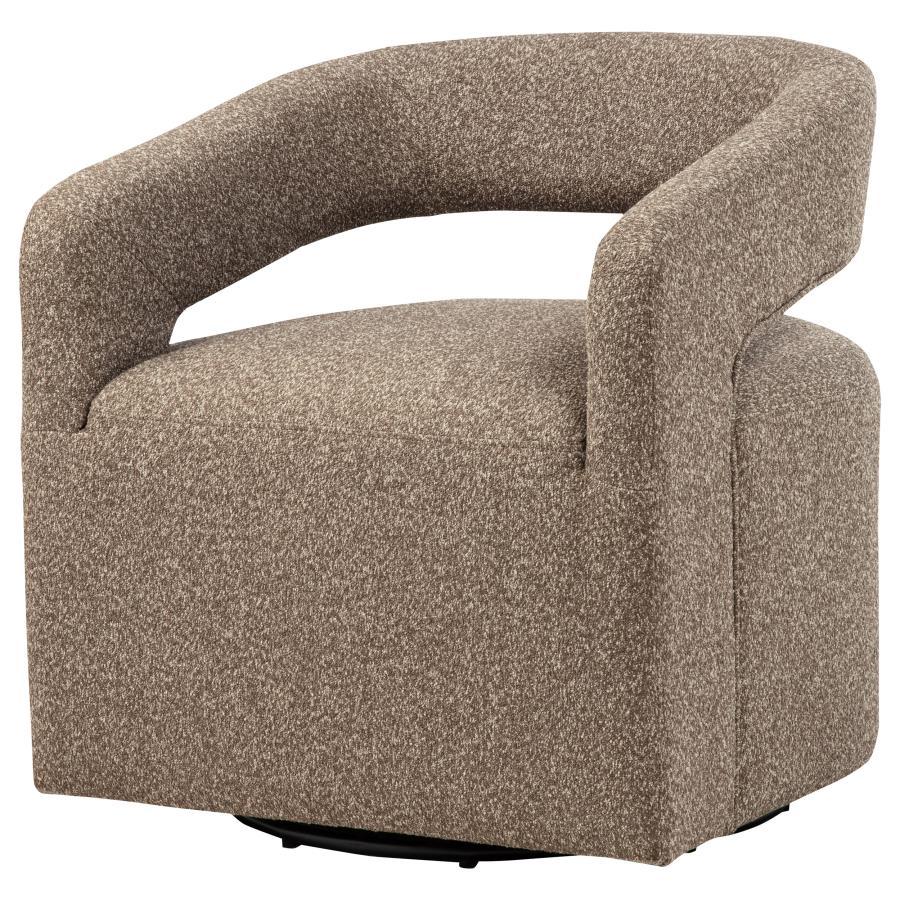 Westhill - Boucle Upholstered Swivel Accent Chair Coaster Fine Furniture