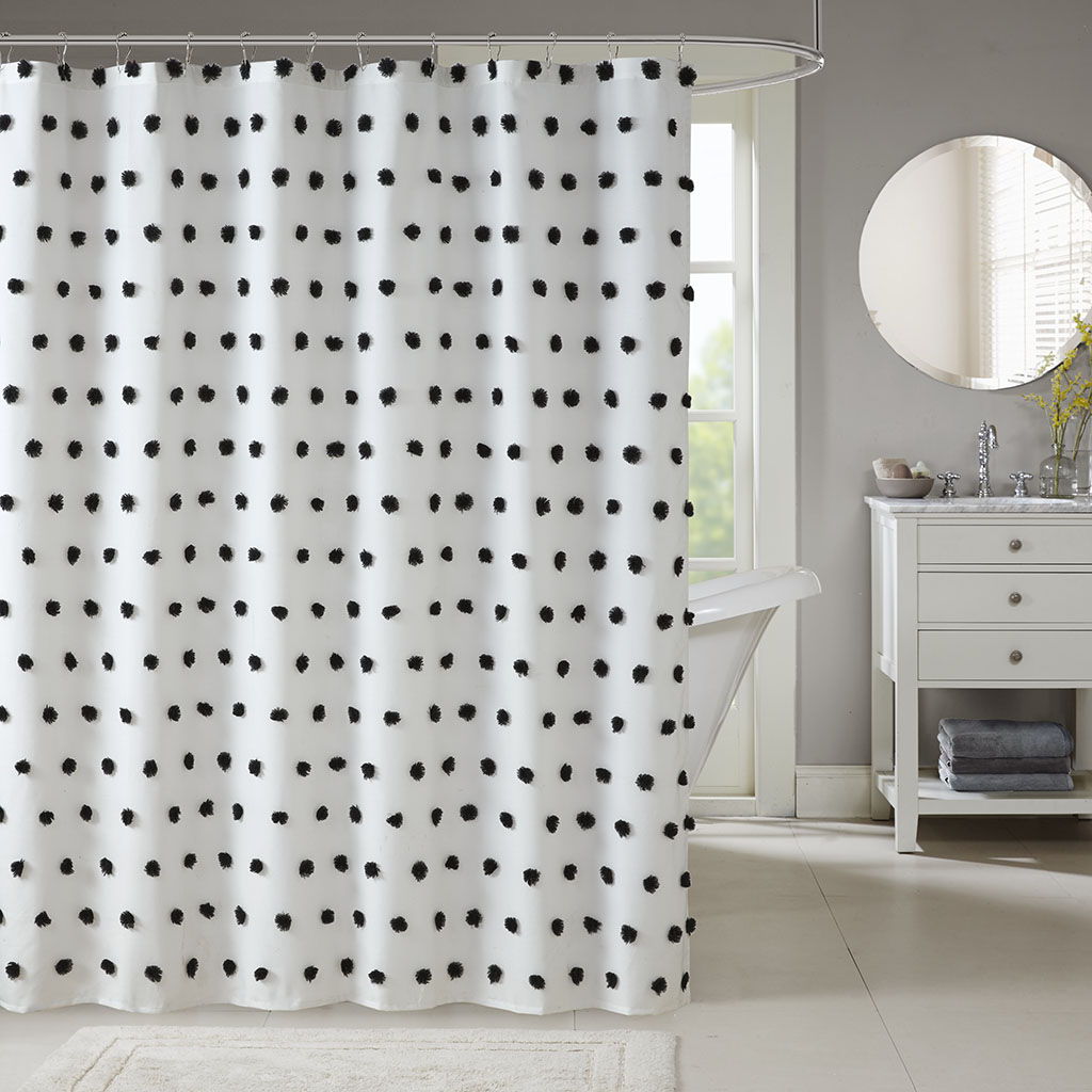 Sophie - Shower Curtain - Black