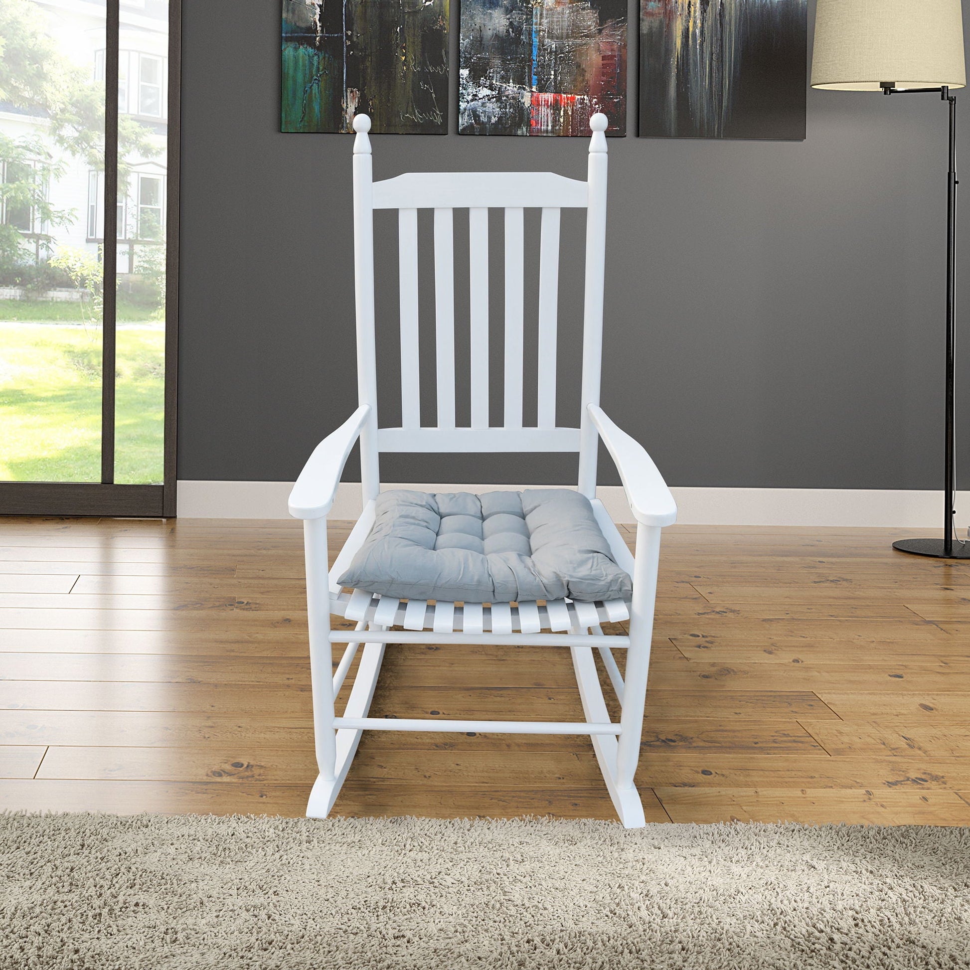 Wooden Porch Rocker Chair, Without Mat Home Essentials