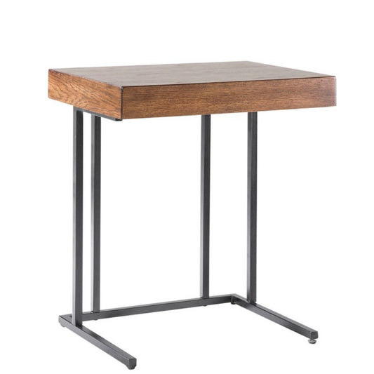 Wynn - Pull Up Table With Storage Compartment 22X16X26" - Pecan JLA