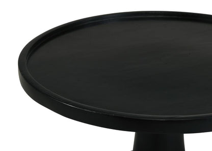Ixia - Round Solid Mango Wood Accent Side Table CoasterEssence