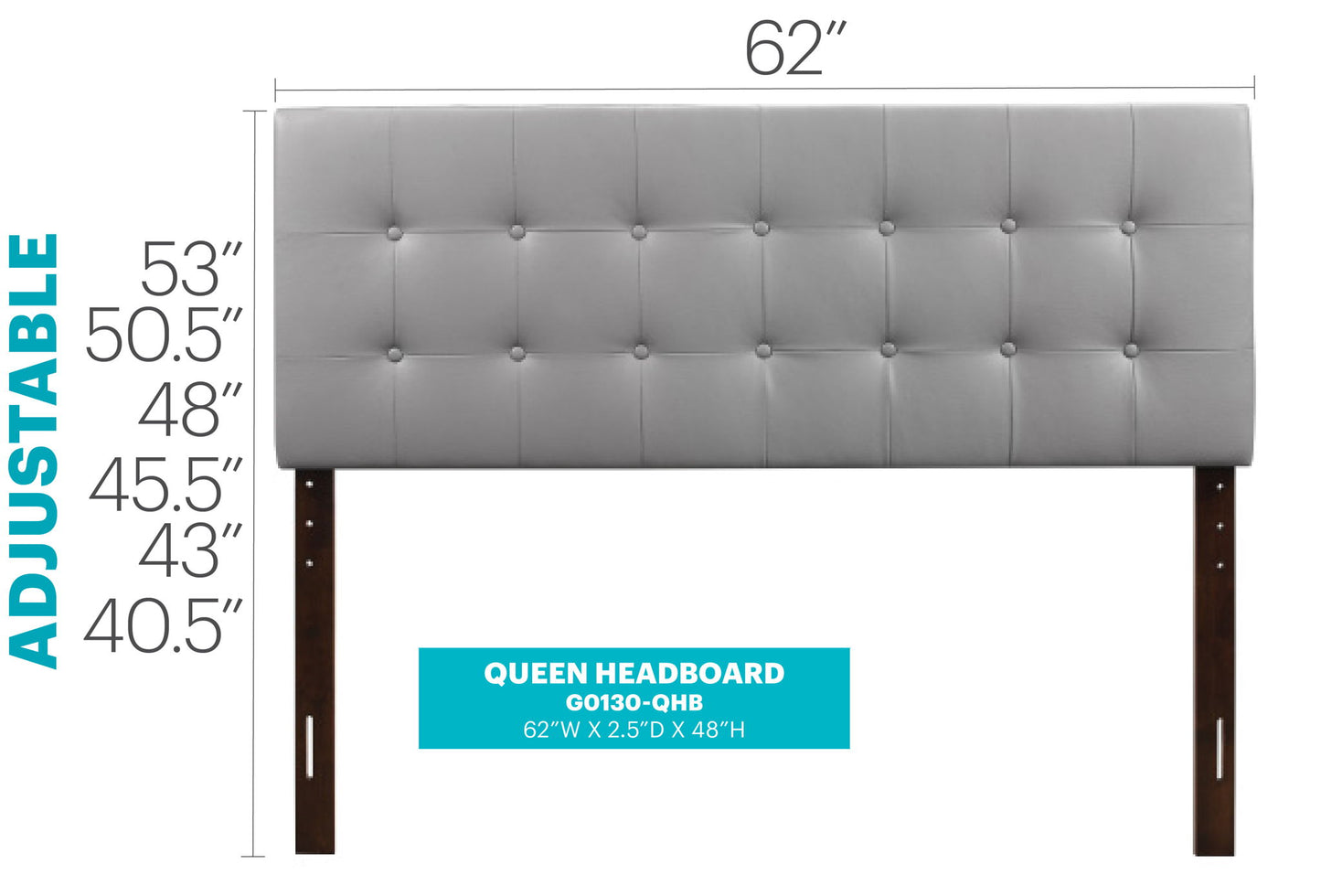 Super Nova - Upholstered Headboard Glory Furniture