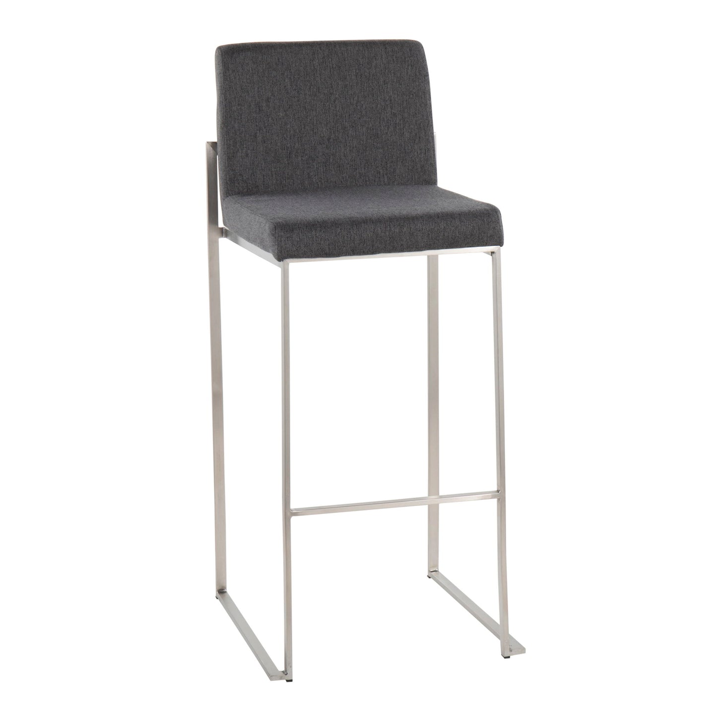 Fuji - Contemporary And Modern Elegance High Back Barstool Lumi Source