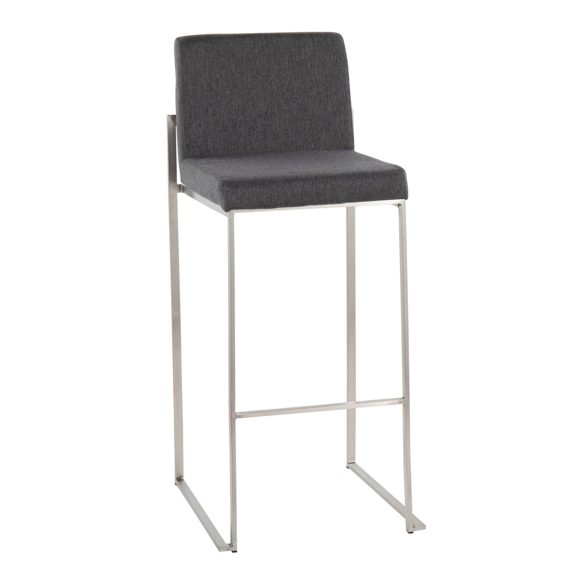 Fuji - Contemporary And Modern Elegance High Back Barstool Lumi Source