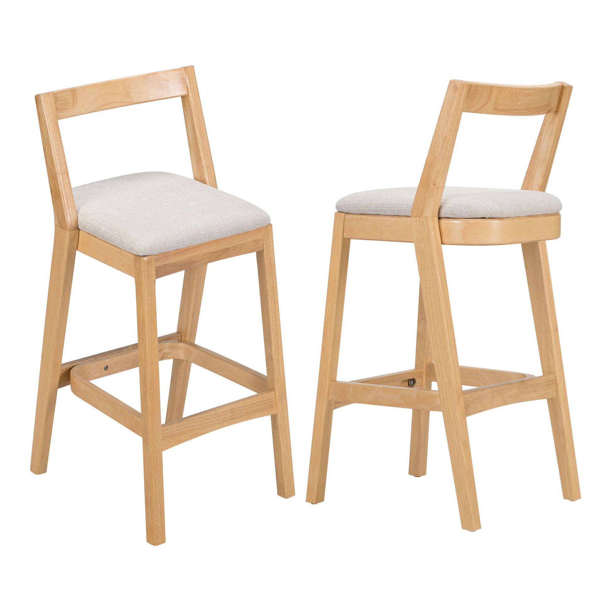 Jasper - Indoor Barstool (Set of 2) Noble House