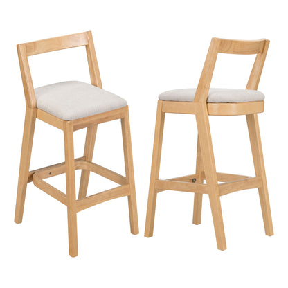 Jasper - Indoor Barstool (Set of 2) Noble House