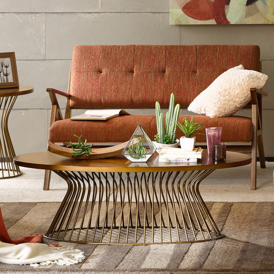Mercer - Coffee Table - Bronze INK+IVY