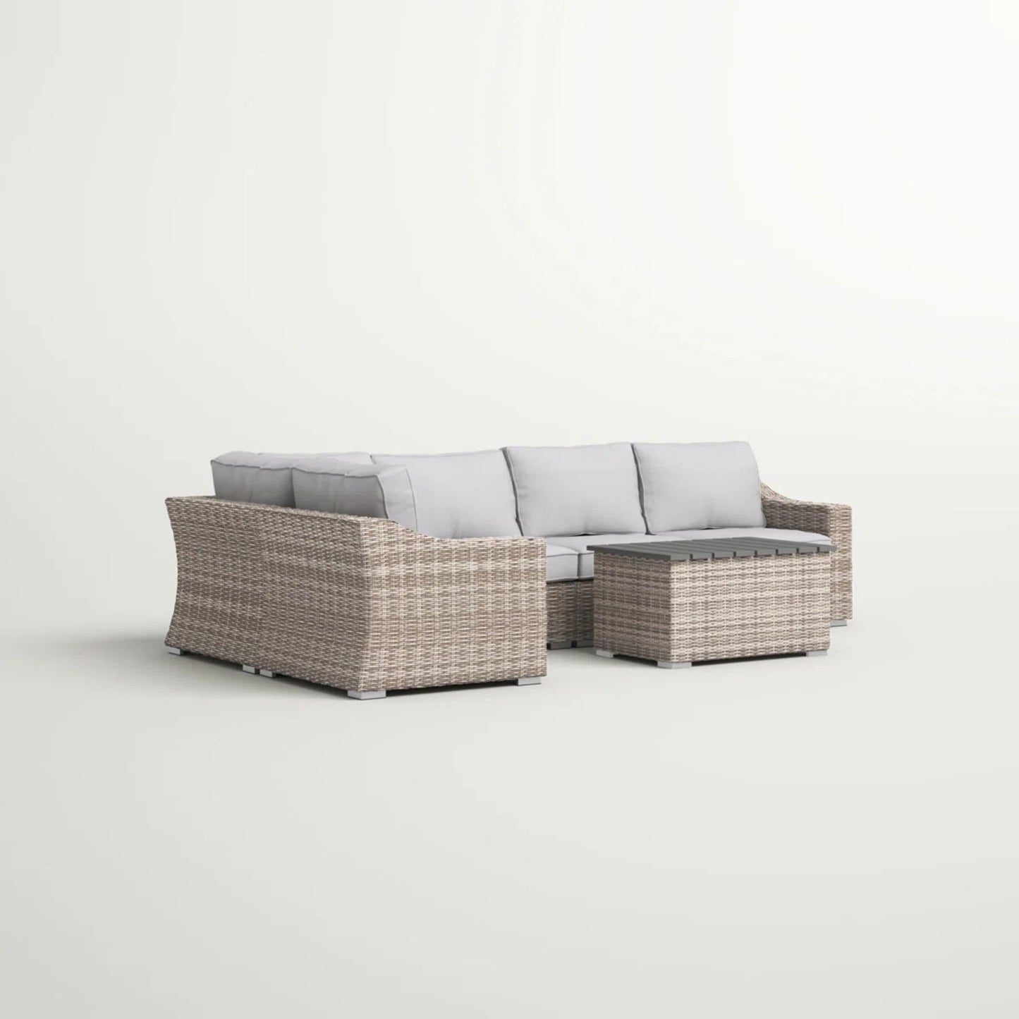 Stylish Sofa Seating Group With Cushions Perfect For Outdoor Gatherings LSI Patio Furniture