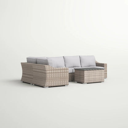 Stylish Sofa Seating Group With Cushions Perfect For Outdoor Gatherings LSI Patio Furniture