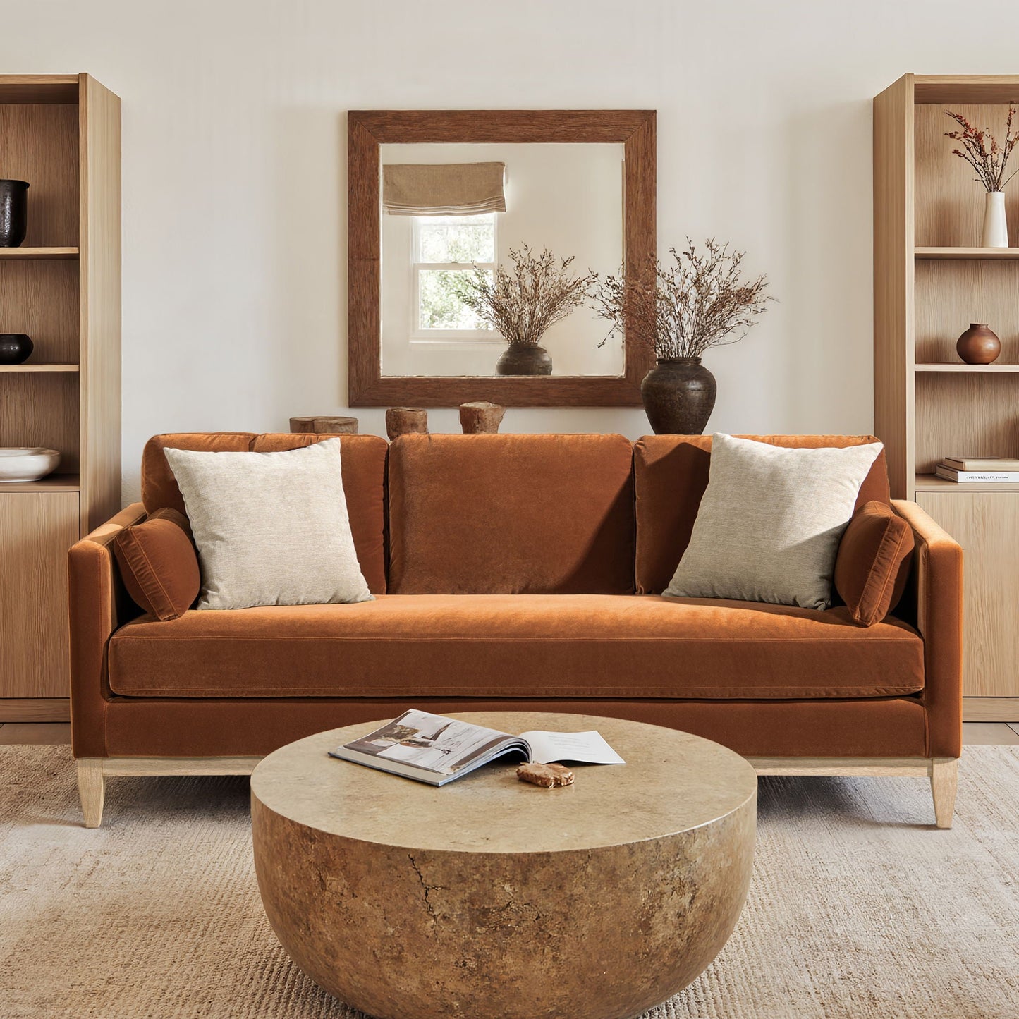 Knox - Modern Farmhouse Sofa Jennifer Taylor Home