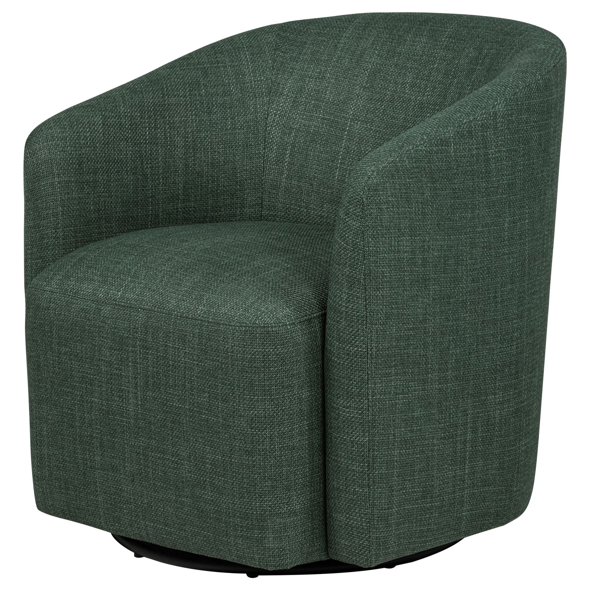 Sorenson - Swivel Accent Chair - Green Furniture Max