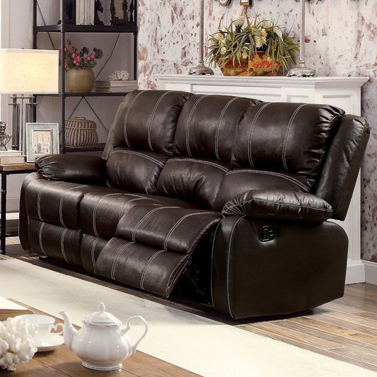Zuriel - Synthetic Leather Recliner Sofa Acme