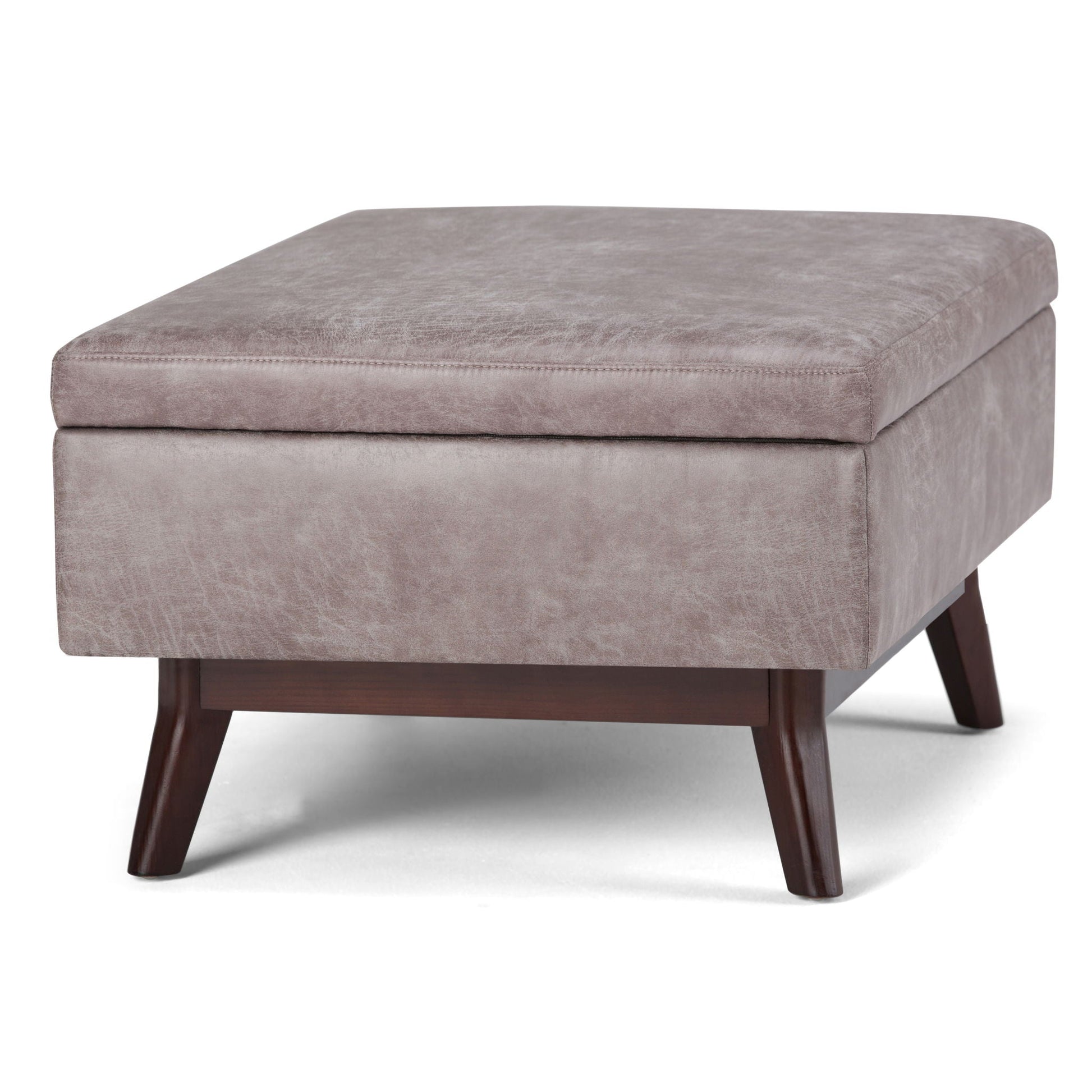 Owen - Upholstered Rectangular Storage Ottoman Simpli-Home