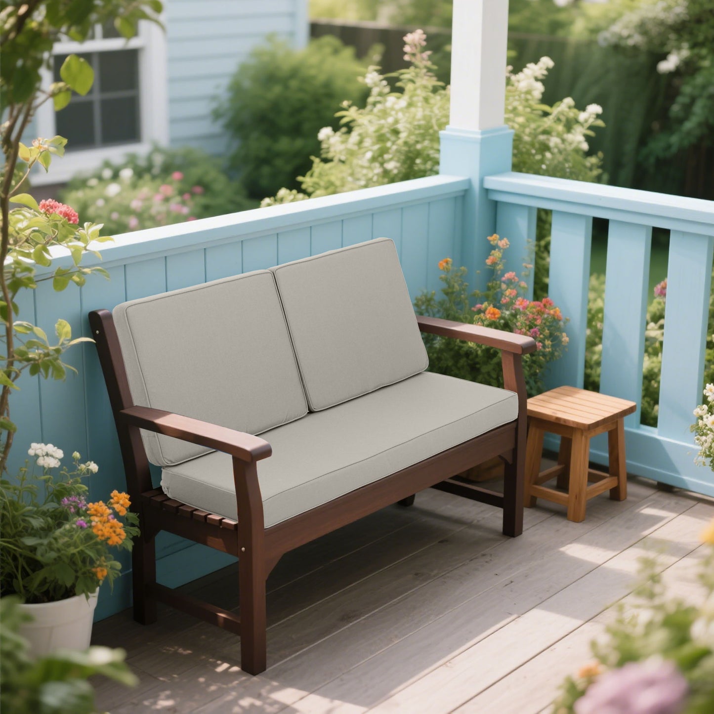 Deep Seat Waterproof Replacement Patio Chair Cushions For Patio Furniture Home Essentials