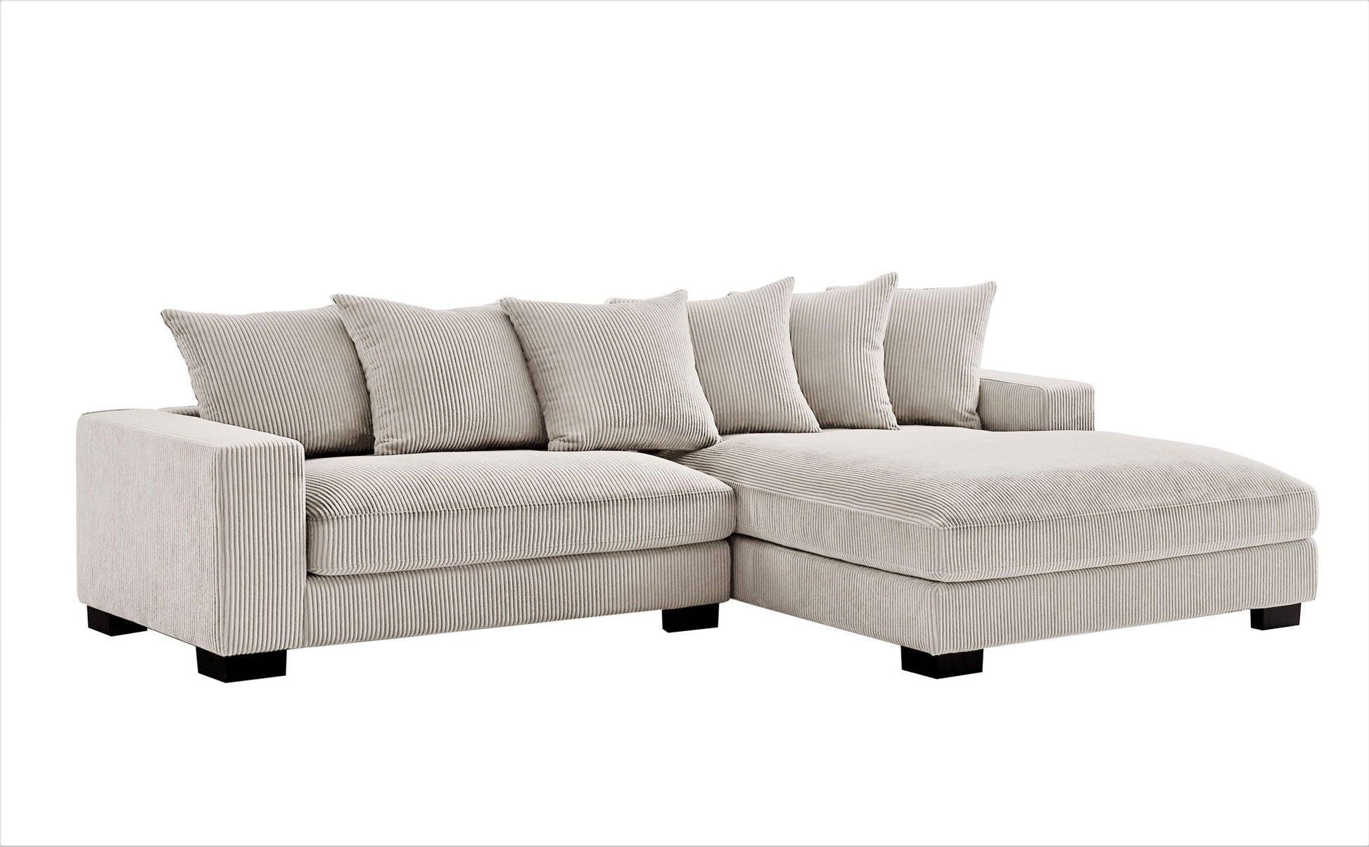 Luxe - Oversized 2 Piece Sectional Couches For Living Room, L Shaped Sofa With Chaise US Pride