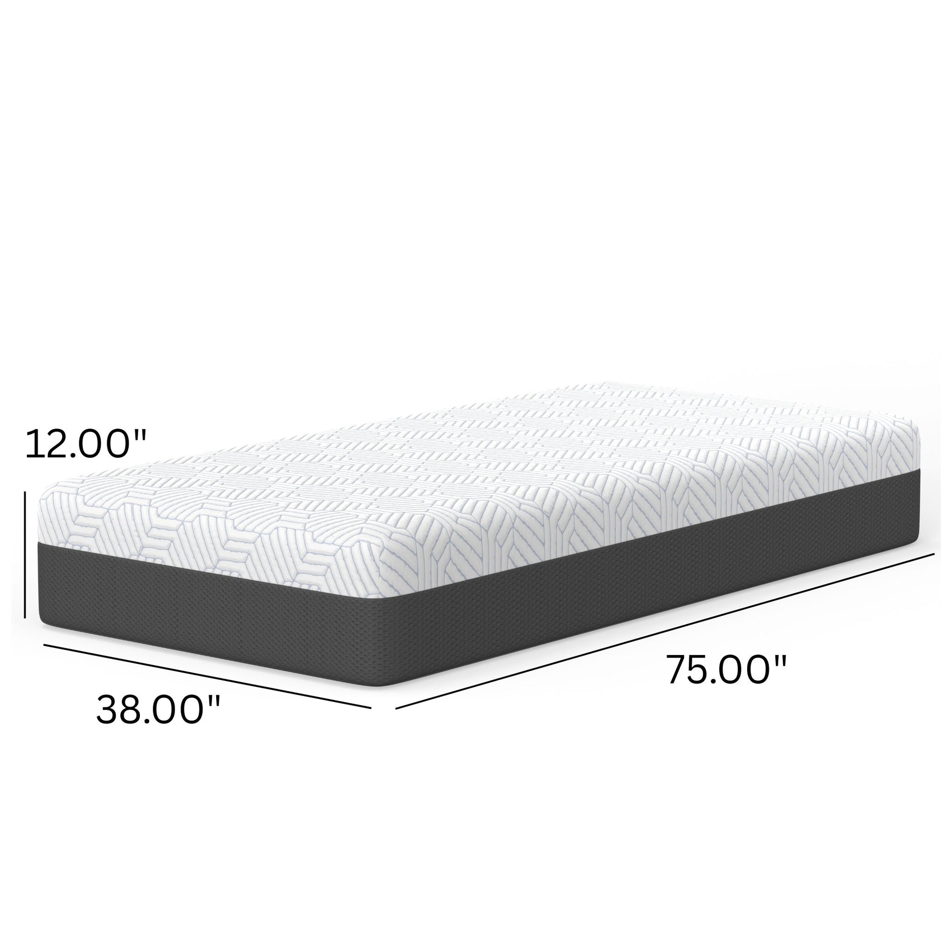 Pur Chill - 12" Soft Mattress With Phase Change Cooling Fabric BedTech