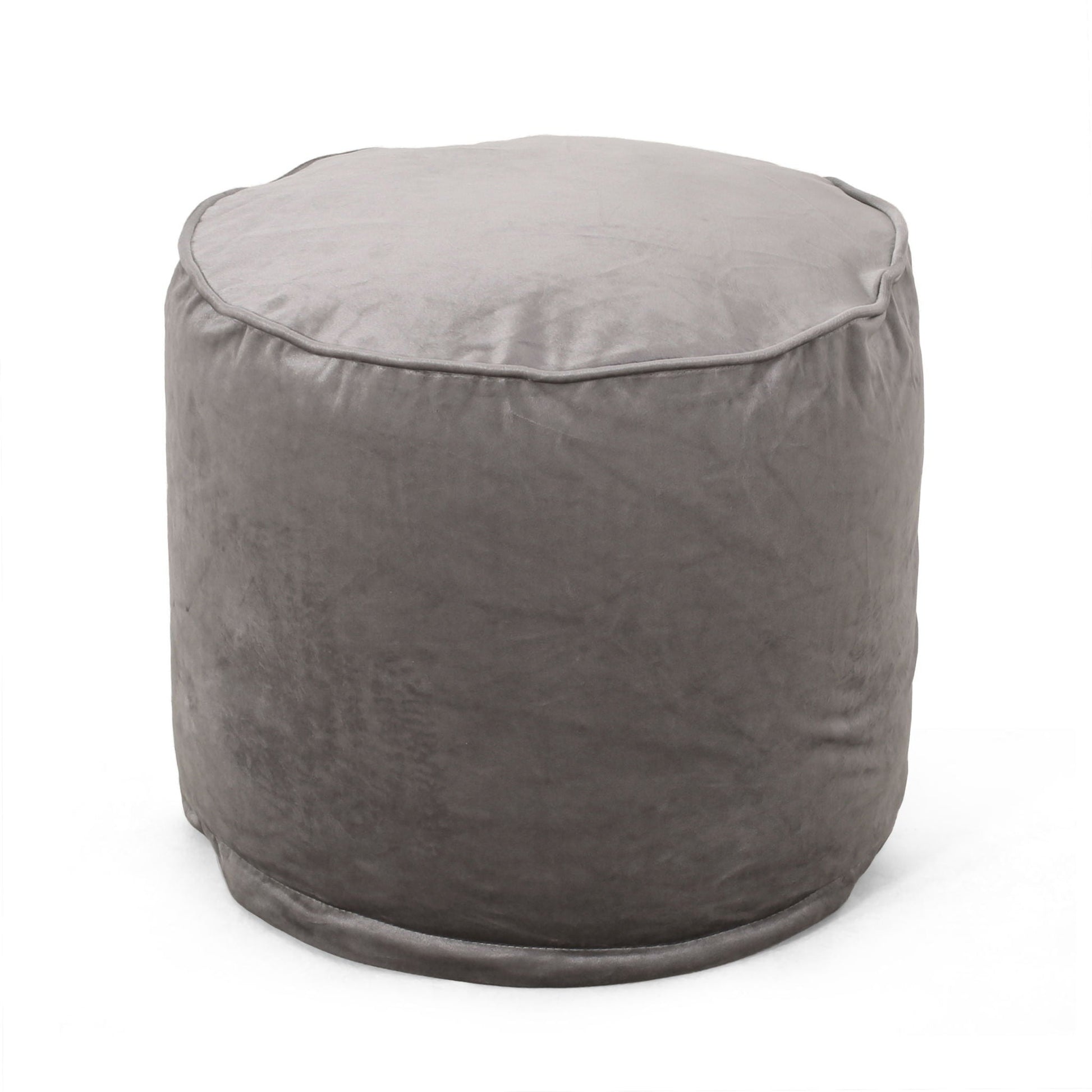 Shimon - Cylinder Pouf Ottoman And Floor Cushion Home Essentials